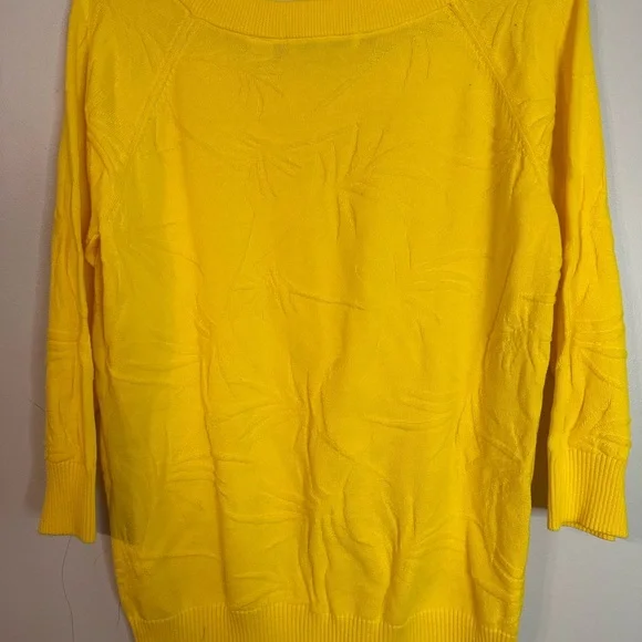 Eight Eight Eight Yellow Crew Neck Sweater - Picture 3 of 7